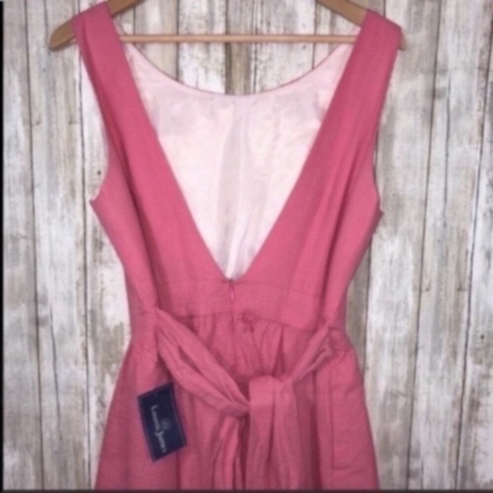 NWT Lauren James Emerson Rose Solid Dress - Picture 4 of 5